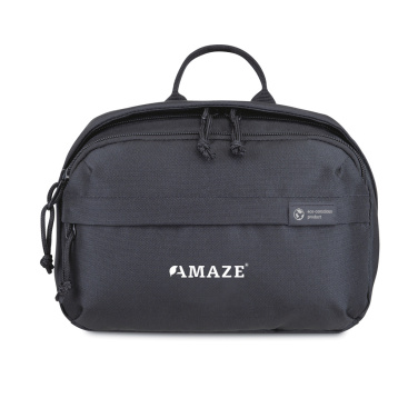 Logo trade corporate gifts picture of: Renew AWARE™ rPET Toiletry Bag