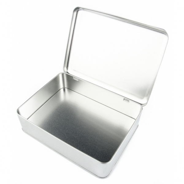 Logo trade corporate gifts picture of: Metal box 18x12,6x4 cm
