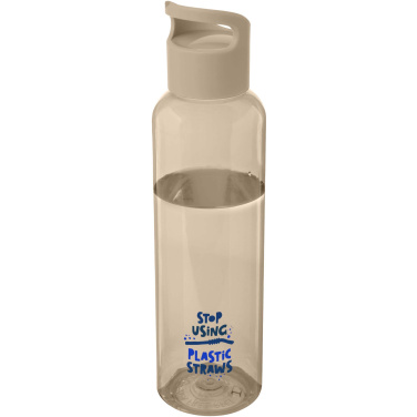Logo trade promotional giveaways image of: Sky 650 ml recycled plastic water bottle