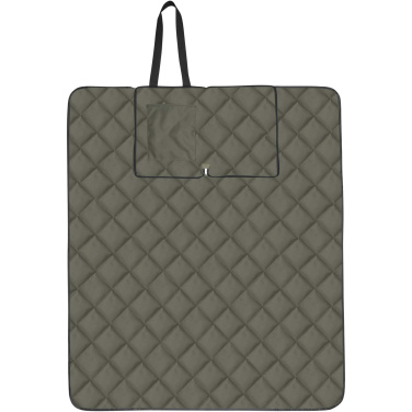Logo trade promotional products image of: Clary GRS recycled polyester picnic blanket