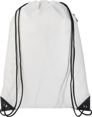 Logotrade advertising product image of: Evergreen GRS recycled non-woven drawstring bag 5L