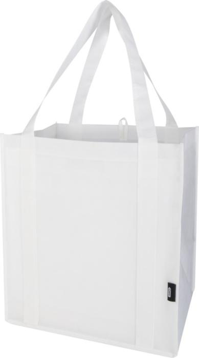 Logo trade promotional giveaways picture of: Liberty GRS recycled non-woven bottom board tote bag 29L