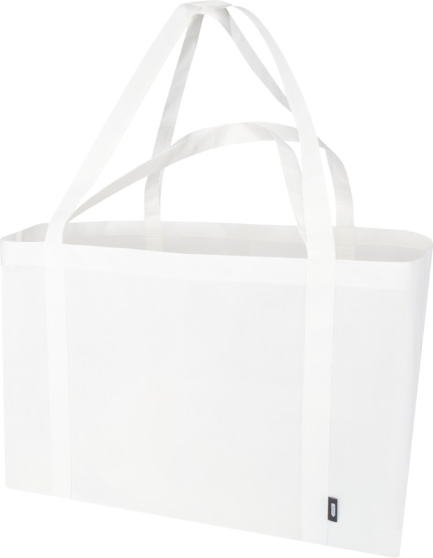 Logotrade corporate gift image of: Jumbo GRS recycled non-woven extra large tote bag 65L
