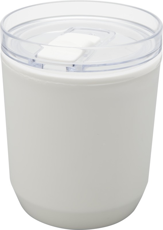 Logotrade promotional item image of: Hudson 180 ml recycled plastic double-wall tumbler