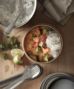 Logo trade promotional merchandise image of: Black+Blum Glass Lunch Bowl 750ml