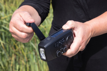 Logotrade promotional items photo of: RescueWave RCS recycled plastic emergency radio