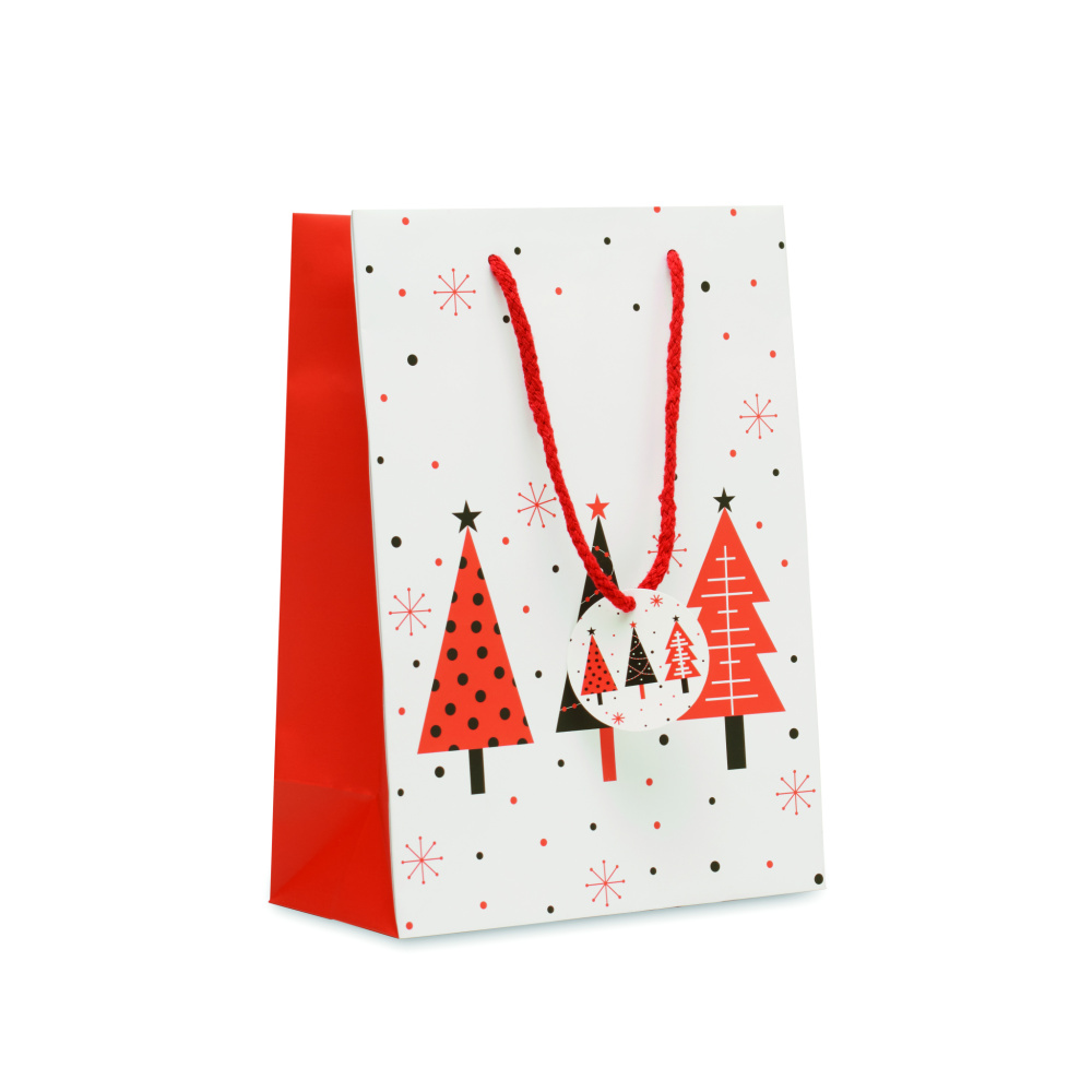 Logo trade promotional merchandise image of: Gift paper bag medium