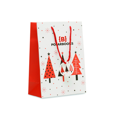 Logo trade business gifts image of: Gift paper bag medium