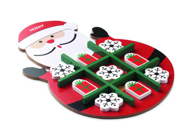 Logotrade corporate gift image of: Christmas wooden tic tac toe