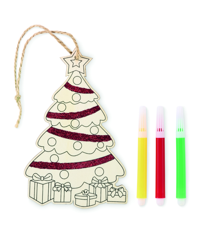 Logotrade promotional giveaways photo of: Christmas tree ornament