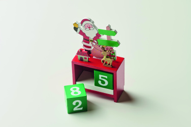 Logo trade promotional merchandise picture of: Christmas countdown calendar