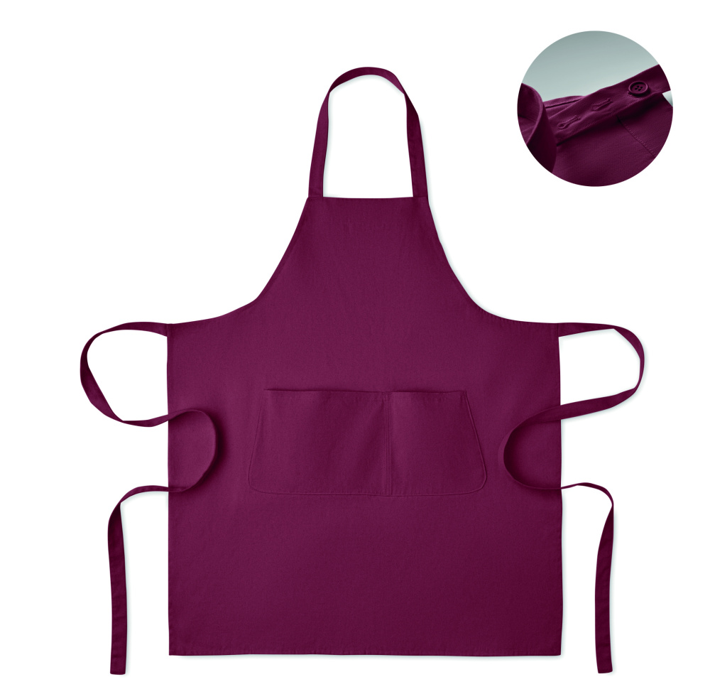 Logo trade business gift photo of: Organic cotton apron 240 gr/m²