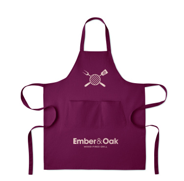 Logotrade corporate gift image of: Organic cotton apron 240 gr/m²