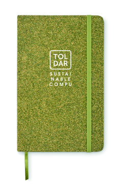 Logo trade promotional giveaway photo of: A5 notebook with hard cover
