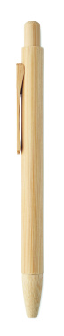 Logotrade promotional gift picture of: Bamboo automatic ball pen
