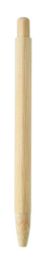 Logotrade promotional gift image of: Bamboo automatic ball pen