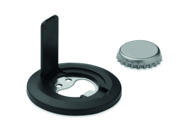 Logo trade advertising products image of: Phone holder and bottle opener