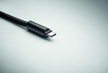 Logo trade corporate gift photo of: 60W charging and data lanyard