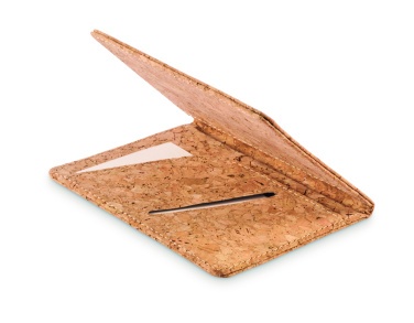 Logo trade advertising products image of: Cork passport holder