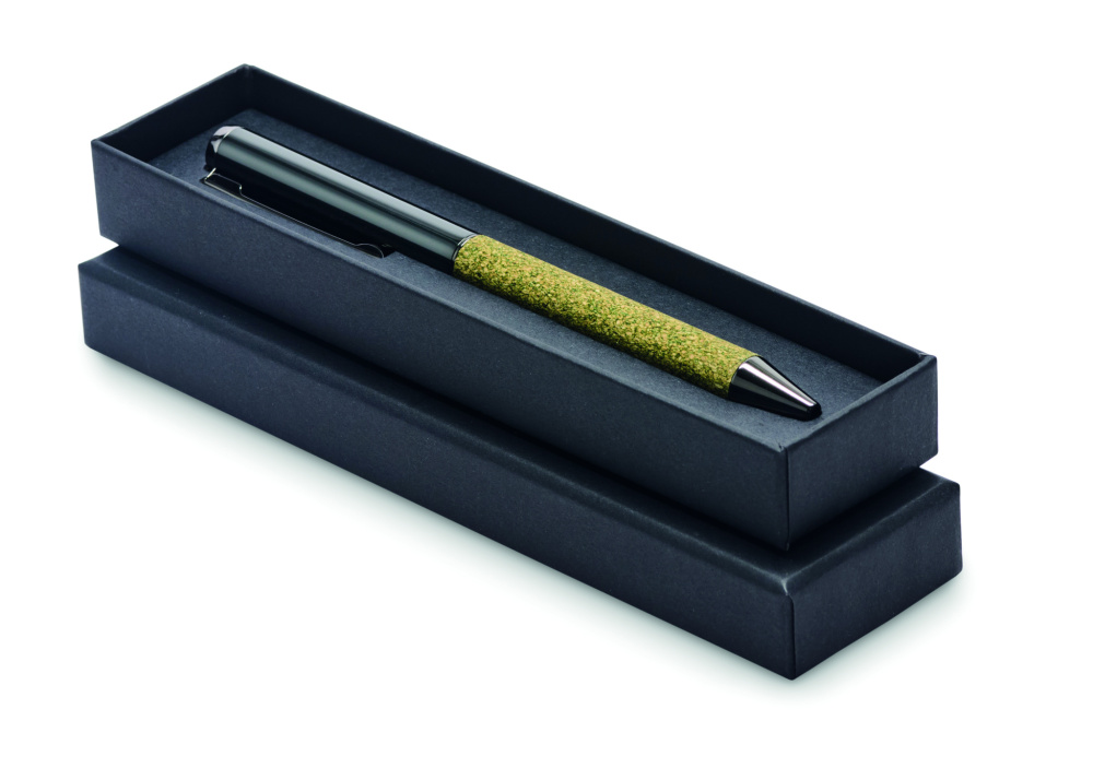 Logotrade promotional item image of: Twist metal ballpen in box
