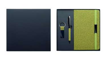 Logo trade promotional giveaways picture of: 3 piece gift set in box