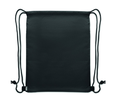 Logotrade advertising products photo of: Drawstring bag in 600D RPET