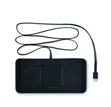 Logo trade promotional giveaways image of: Pad car wireless charger 15W