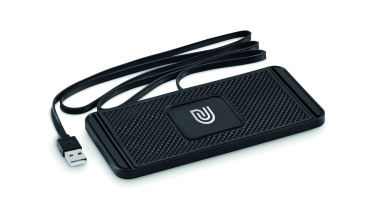 Logo trade corporate gifts picture of: Pad car wireless charger 15W