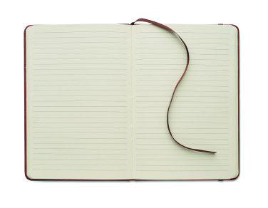 Logotrade promotional item picture of: A5 smokey PU notebook