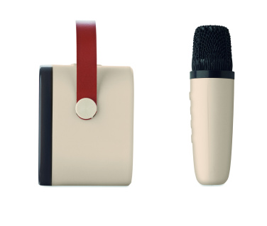 Logo trade promotional merchandise photo of: Karaoke set speaker