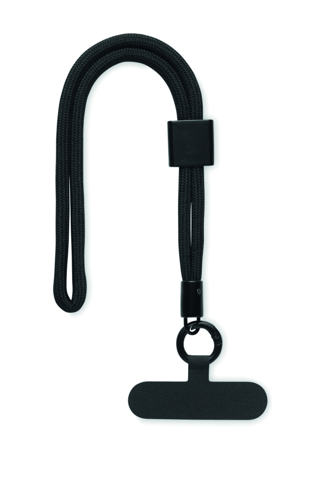 Logo trade promotional merchandise photo of: RPET phone wrist cord