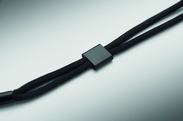 Logo trade corporate gift photo of: RPET phone wrist cord