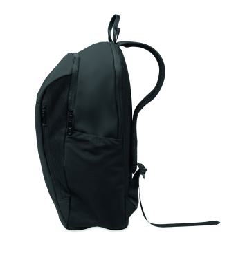 Logo trade promotional item photo of: 15" soft PU laptop backpack