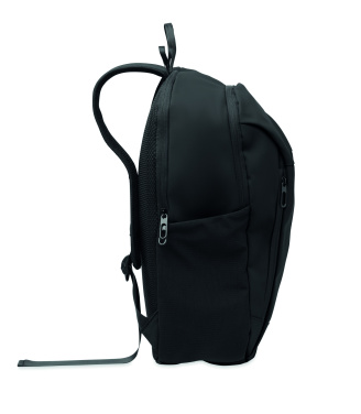 Logo trade promotional gift photo of: 15" soft PU laptop backpack