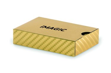 Logo trade advertising products image of: Waterproof playing cards