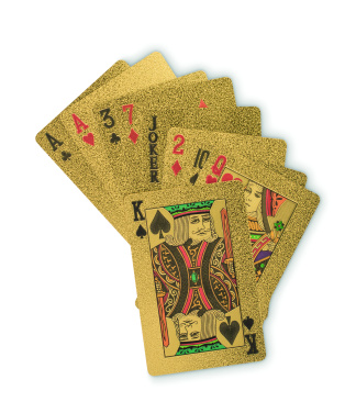 Logotrade promotional merchandise photo of: Waterproof playing cards