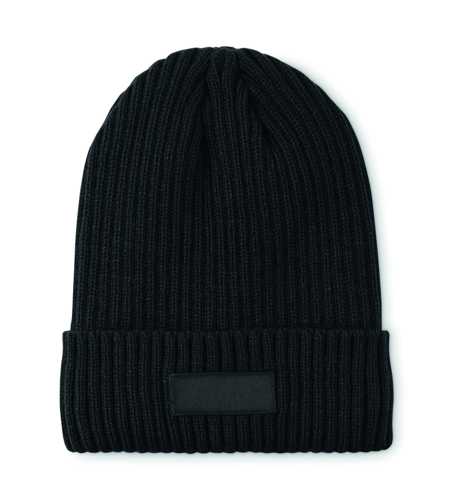 Logo trade promotional merchandise photo of: 3M knitted beanie with cuff