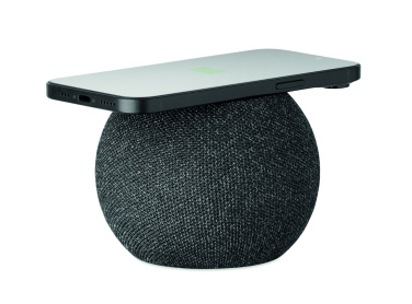 Logotrade promotional gift picture of: 15W wireless charger speaker