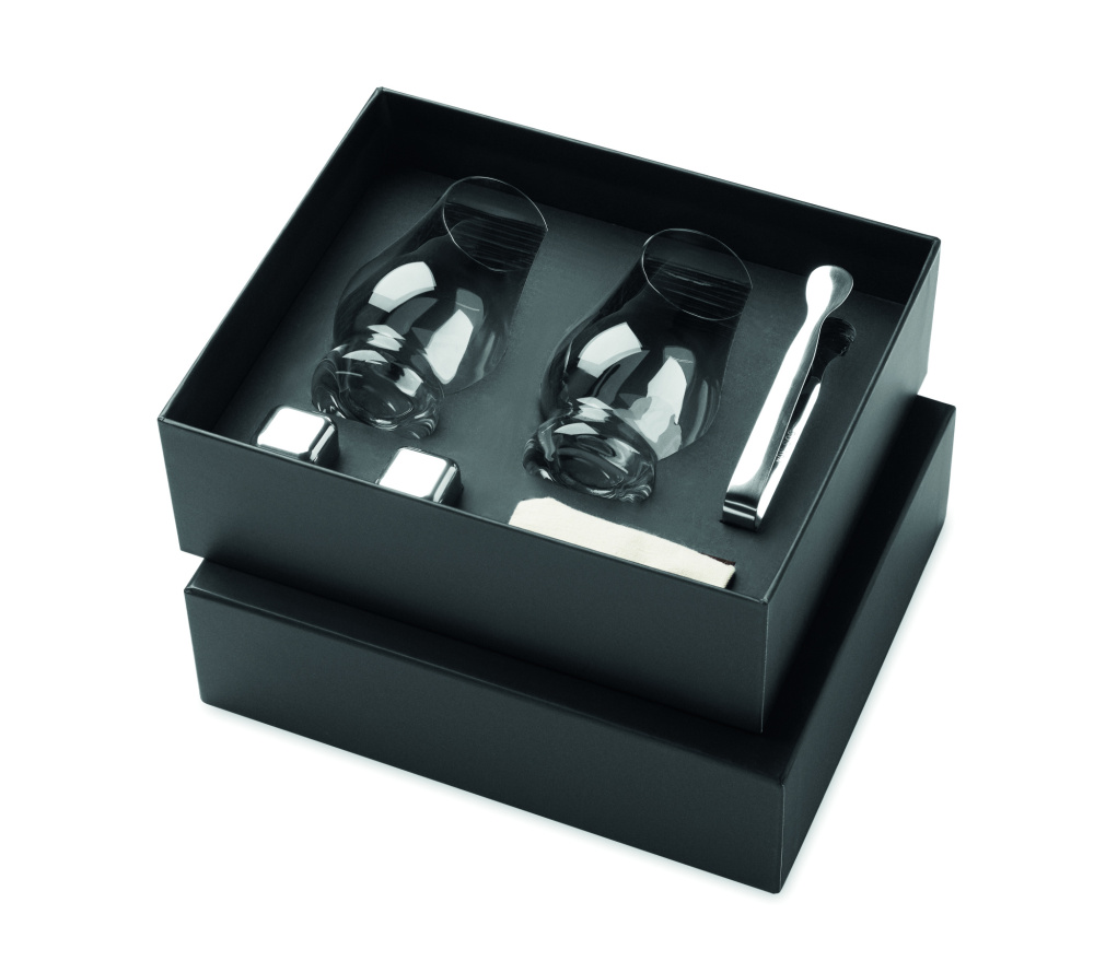 Logotrade promotional product picture of: Set of whisky tasting glasses