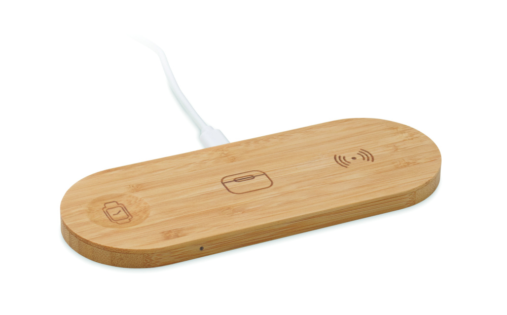 Logotrade promotional merchandise photo of: 3 in 1 15W wireless charger