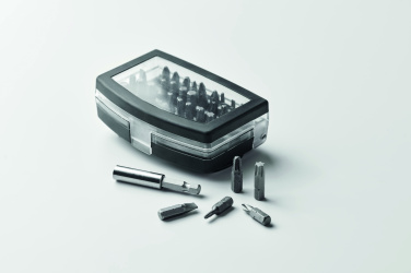 Logo trade promotional giveaways image of: 32 pcs screwdriver bit set