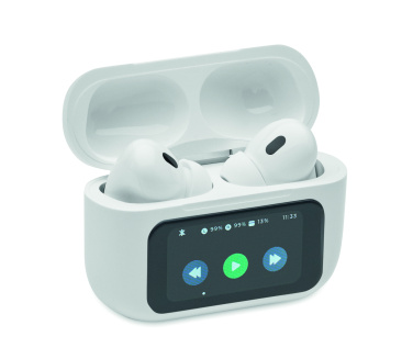 Logo trade promotional merchandise picture of: ABS TWS earbuds