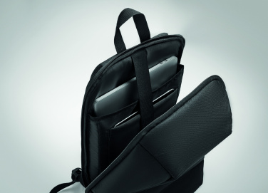 Logo trade promotional gift photo of: 600D RPET backpack trolley