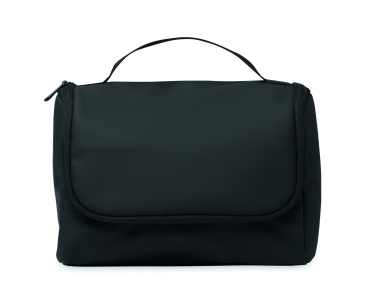 Logo trade promotional merchandise image of: Cosmetic hanging bag in PU