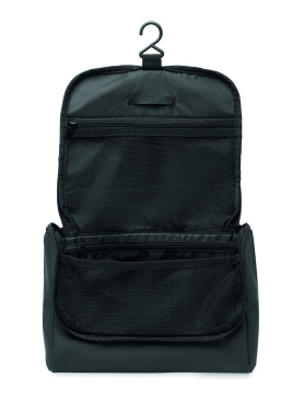 Logo trade advertising products picture of: Cosmetic hanging bag in PU