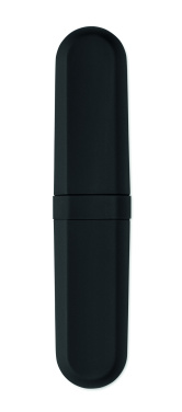 Logo trade promotional items image of: Cutlery set and case in PLA