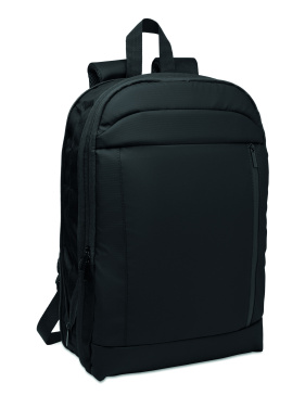 Logo trade promotional product photo of: Expandable 600D RPET backpack