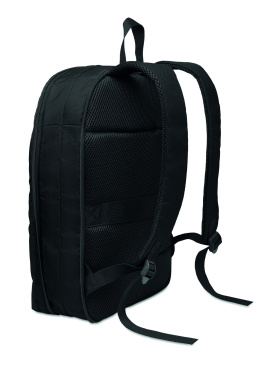 Logo trade promotional merchandise picture of: Expandable 600D RPET backpack
