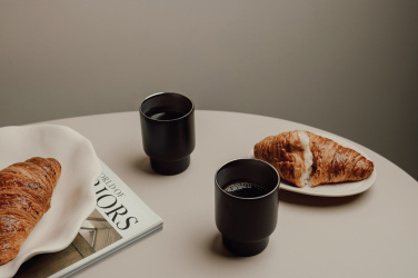 Logotrade corporate gift image of: VINGA Nagano RCS  recycled SS mugs, set of 2