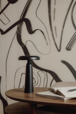 Logotrade promotional gift image of: VINGA Avery RCS table lamp